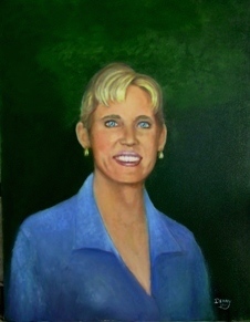Oil Portrait  . . . click to see another